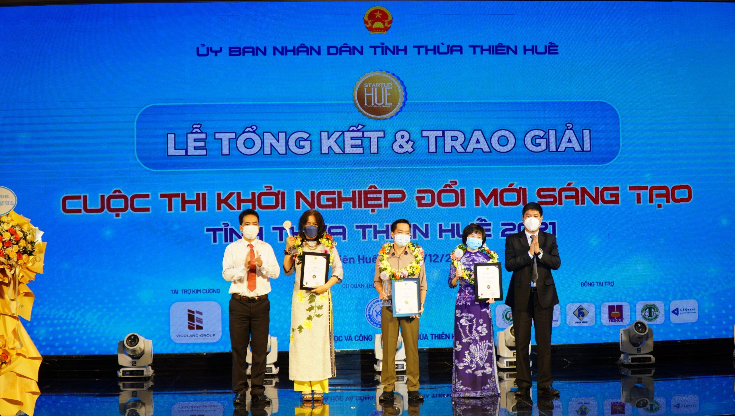 Tổng kết và trao giải Cuộc thi Khởi nghiệp đổi mới sáng tạo tỉnh Thừa Thiên Huế năm 2021