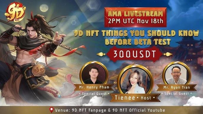 【9D NFT】AMA Livestream | 9D NFT - Things you should know before Beta Test